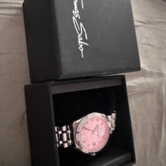 THOMAS SABO WATCH FOR WOMEN DIVINE PINK WITH WHITE STONES SILVER-COLOURED main image 12